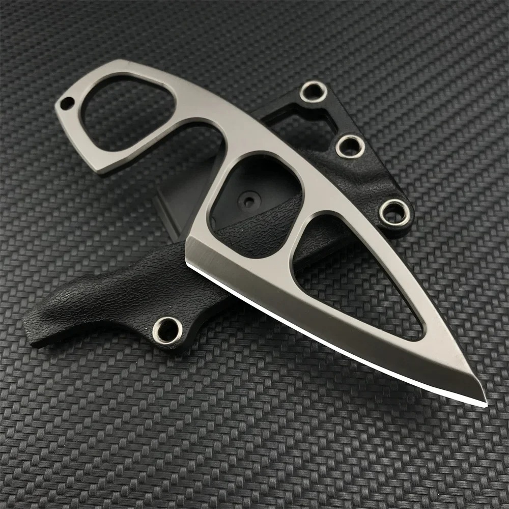 Edc Carry Fixed Blade Knife - Yüksek Sertlikte Boyun Bıçağı 440C Çelik