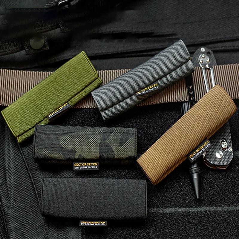 Edc Carry Flashlight - 2 adet Kemer Kılıfı Elastik Döngü
