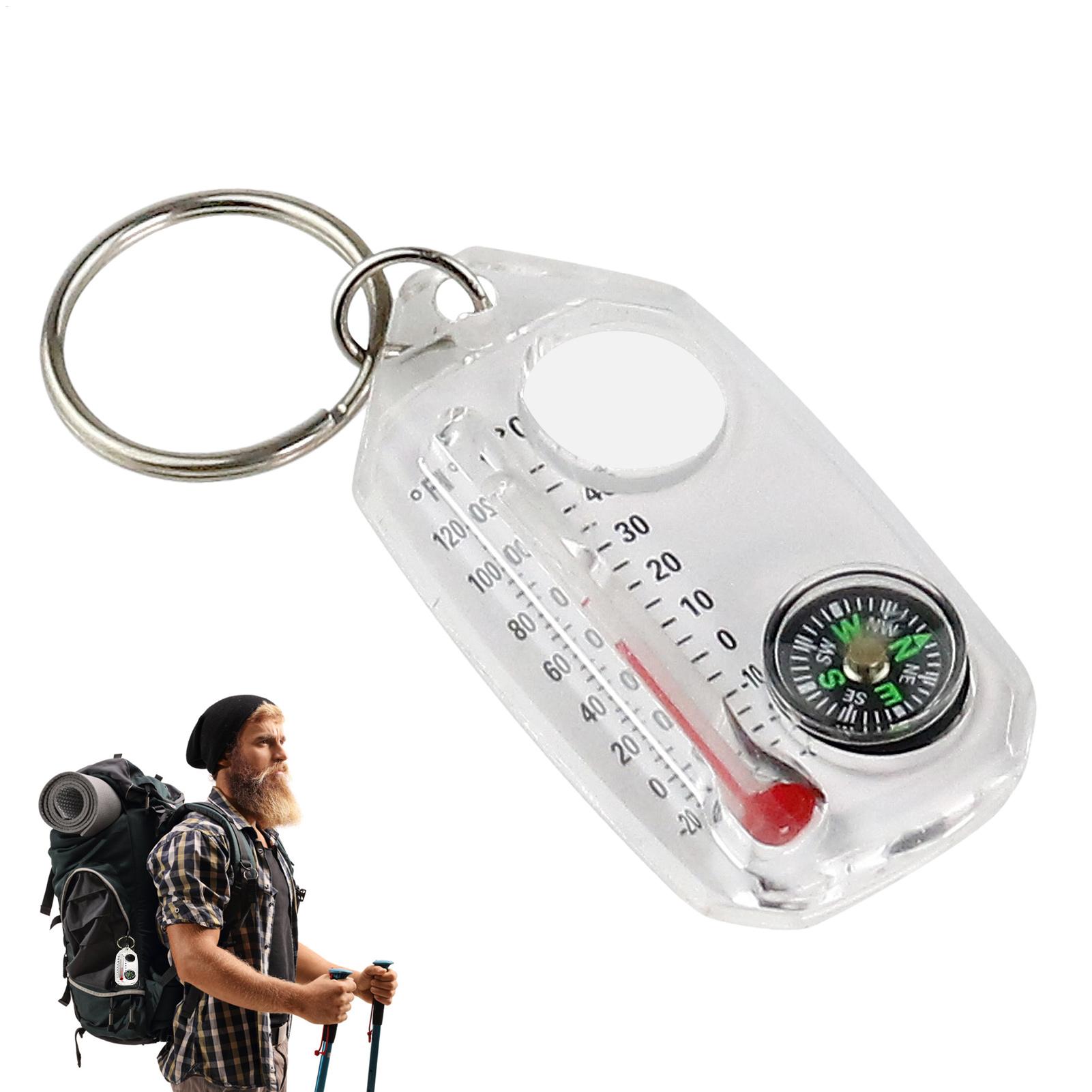 Compass Keychain Mini - Küçük Anahtarlık Pusulası Taşınabilir Mini Anahtarlık