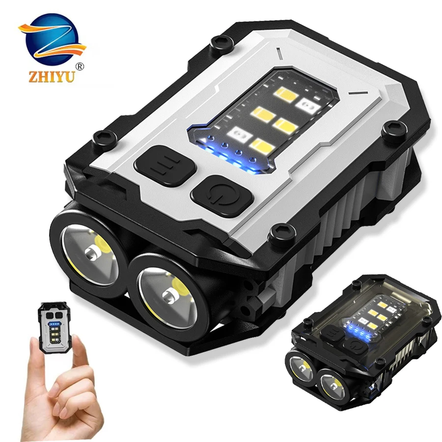 Edc Carry Flashlight - Süper Parlak Güçlü Cep Torch Işık