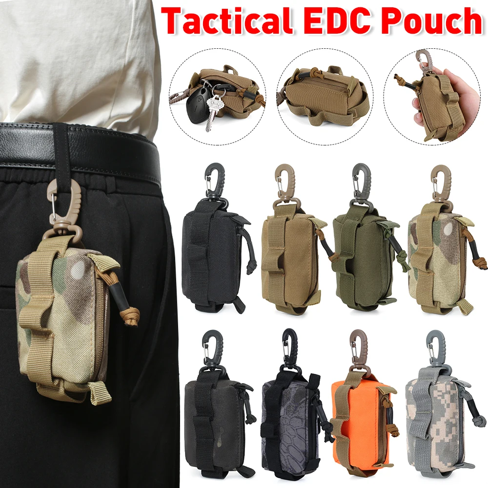 Edc Concealed Carry - Taktik EDC kılıfı fermuar anahtar kart
