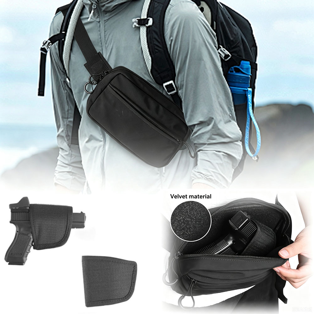 Edc Carry Bag For Pistol - Gizli Taşıma Bel Çantası Taktik Bel