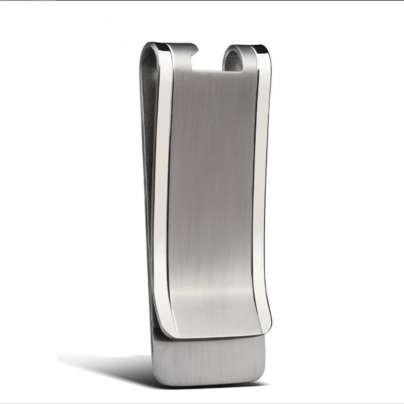 Wallet Slim Titanium - Katı titanyum para klipsi cüzdan kredi