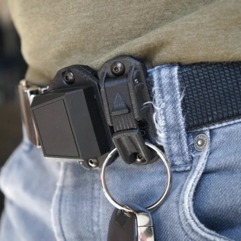Edc Deep Carry - Çok Fonksiyonlu Sırt Çantası Kemer Klipsi