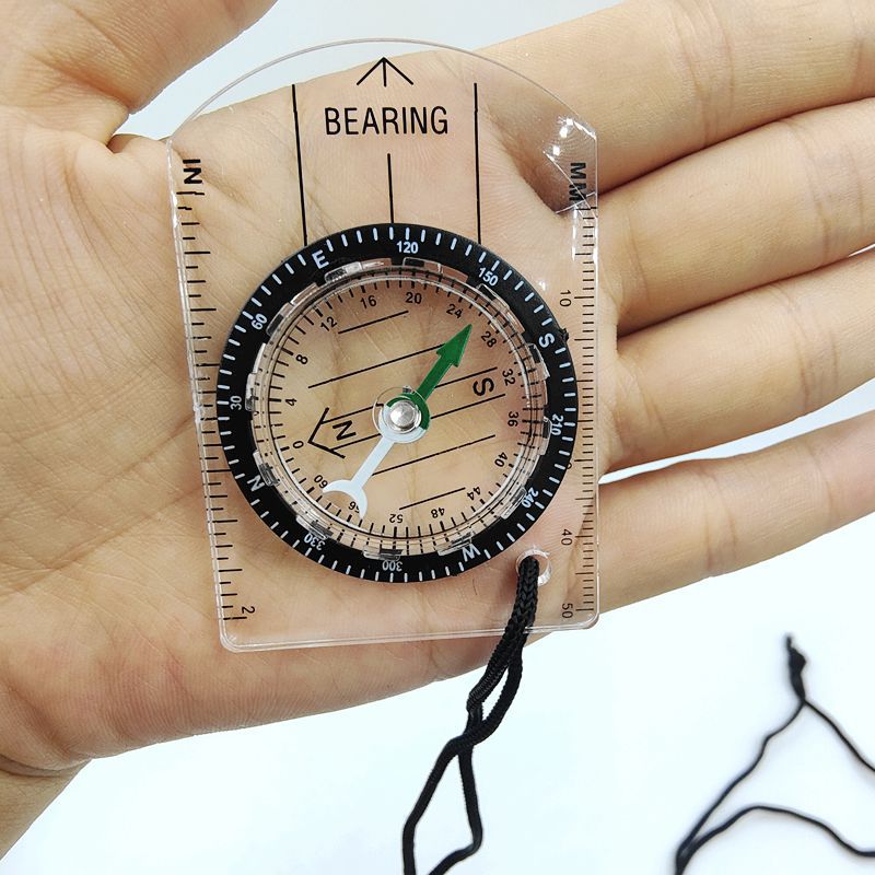 Compass Keychain Mini - 1 adet yeni açık hava mini