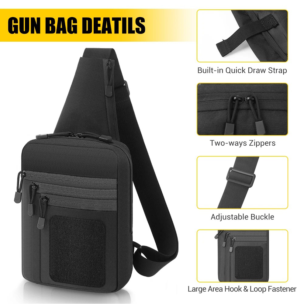 Gizli Taşıma Göğüs Çantası, Ta - Edc Carry Gun incelemesi ve fiyatı
