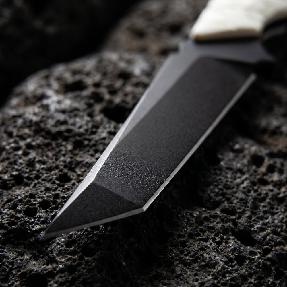 Yeni Sabit Bıçaklı Bıçak Beyaz - Edc Carry Fixed Blade Knife incelemesi ve fiyatı