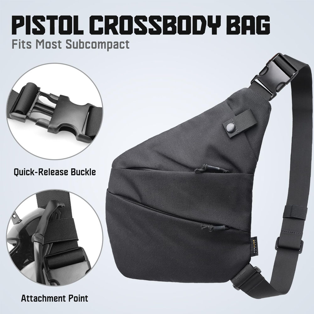 Taktik gizli silah taşıma çant - Edc Carry Gun incelemesi ve fiyatı