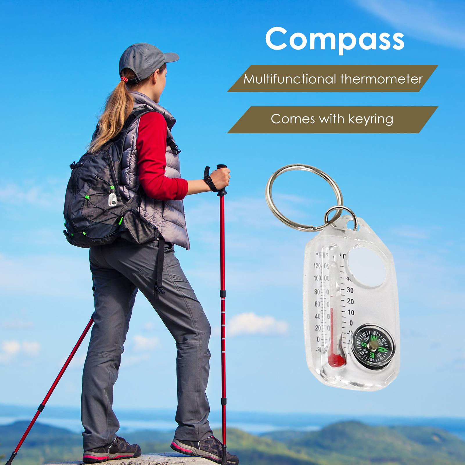 Çok fonksiyonlu Mini Anahtarlı - Compass Keychain Mini incelemesi ve fiyatı