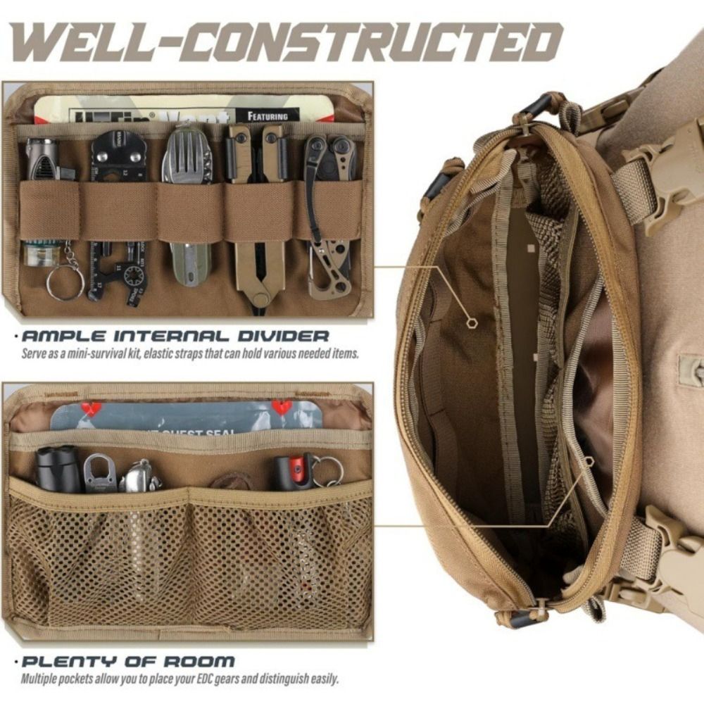 Moda 1000D Naylon Erkek Göğüs  - Edc Deep Carry incelemesi ve fiyatı