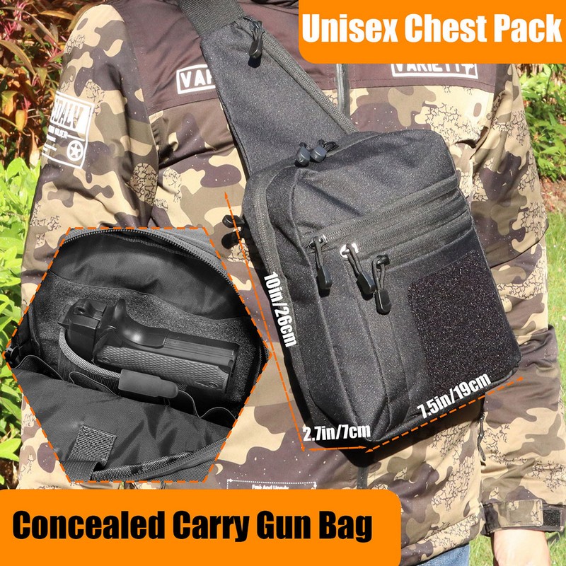 Yeni Taktik Göğüs Çantası Taba - Edc Carry Gun incelemesi ve fiyatı