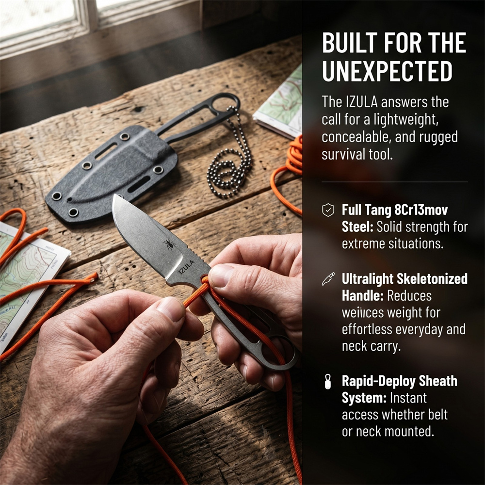 Günlük Taşıma Tam Boy Sabit Na - Edc Carry Fixed Blade Knife incelemesi ve fiyatı