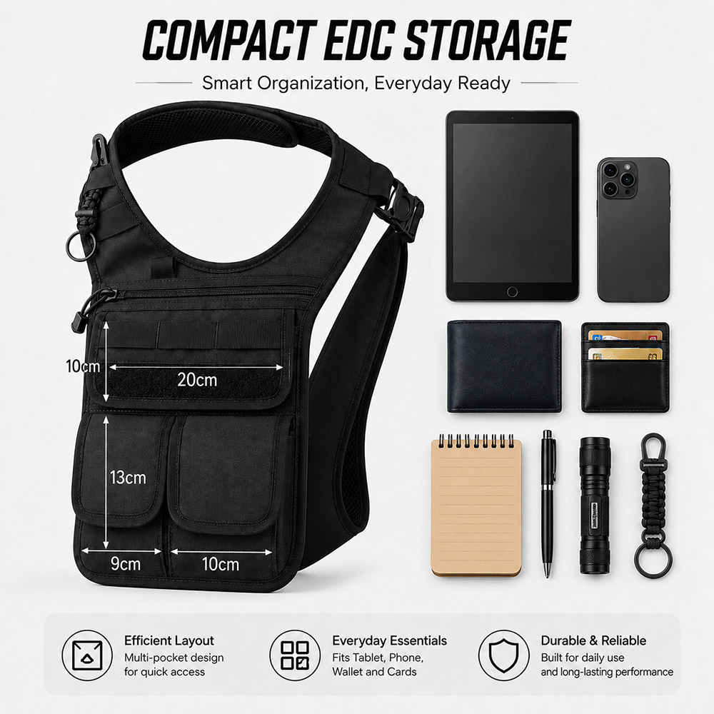 Taktiksel Gizli Koltuk Altı Al - Edc Concealed Carry incelemesi ve fiyatı