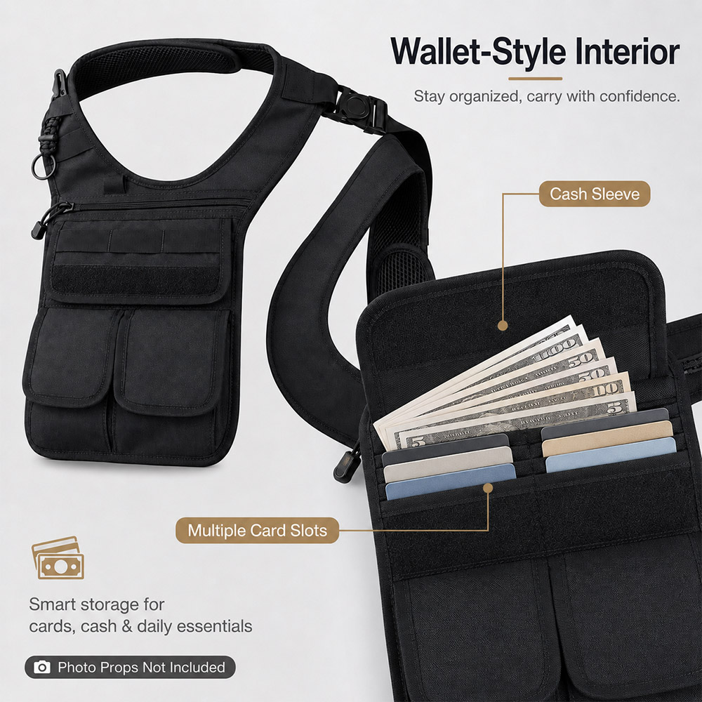 Taktiksel Gizli Koltuk Altı Al - Edc Concealed Carry incelemesi ve fiyatı