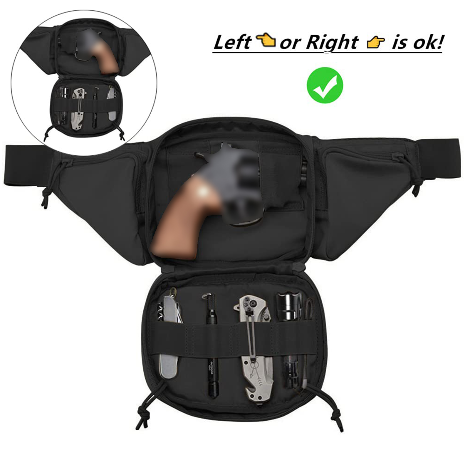 Taktik Fanny Paketi Silah Kılı - Edc Carry Gun incelemesi ve fiyatı
