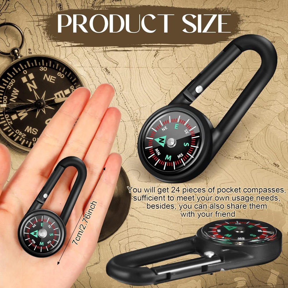 6-50 adet Mini manyetik pusula - Compass Keychain Mini incelemesi ve fiyatı