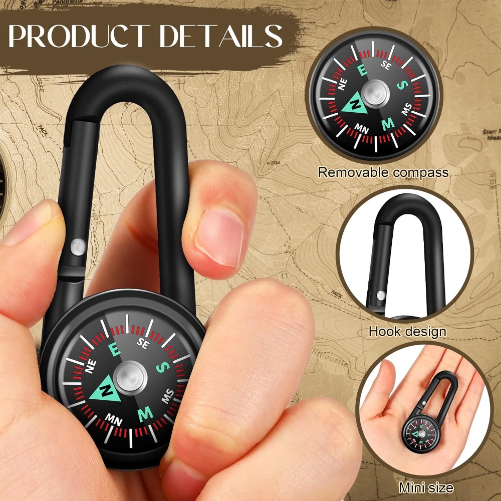 6-50 adet Mini manyetik pusula - Compass Keychain Mini incelemesi ve fiyatı